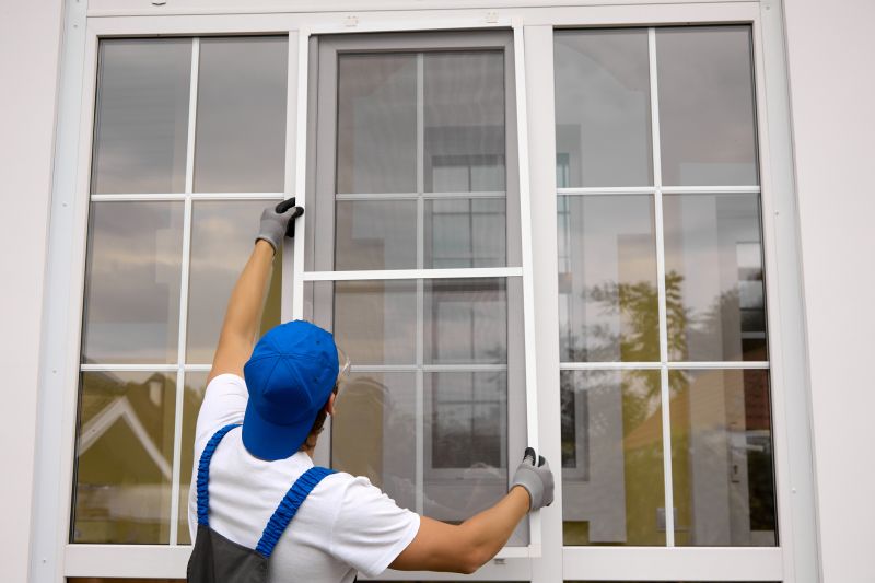 Double-Hung Windows on a House